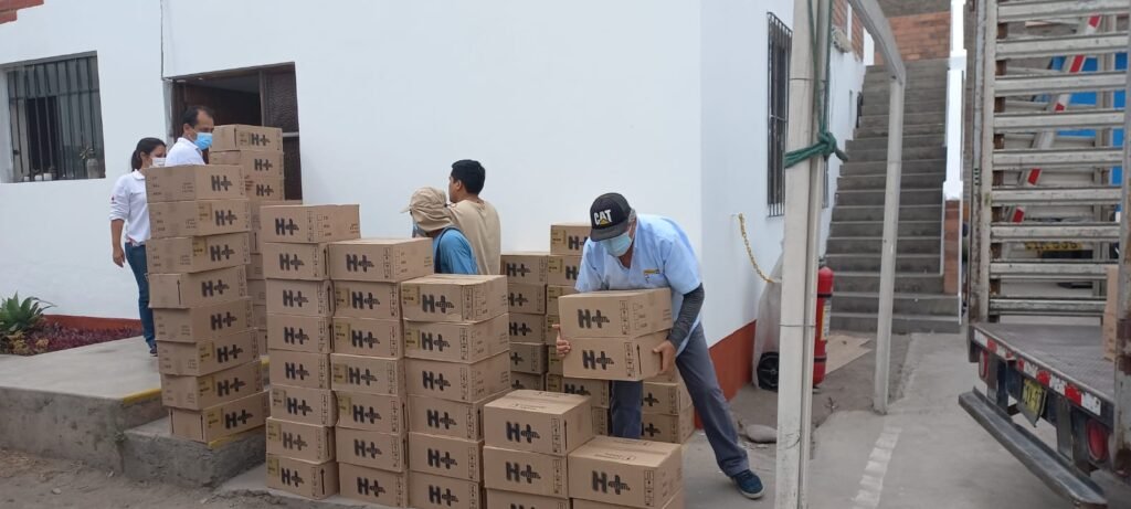 Entrega de donacion navideña 2021