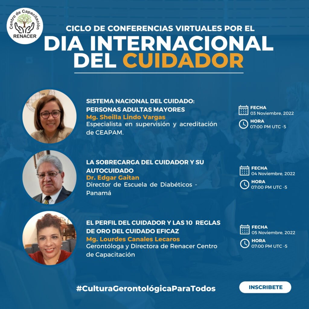 Ciclo de Conferencias Virtual Día Internacional del Cuidador